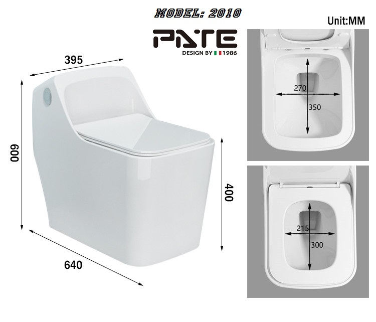 Bồn cầu 1 khối 2010